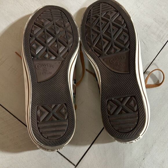 CONVERSE Camo Sneakers Size 8 - Picture 5 of 7